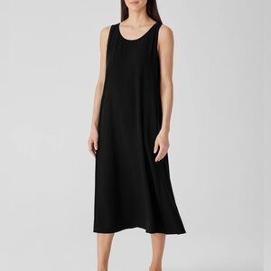 Eileen Fisher Black Sleeveless Dress